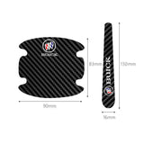 Buick Carbon Fiber Car Door Bowl Handle Anti-collision Protective Stickers Scratches Film