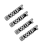 4pcs/set Suzuki Swift SX4 Vitara Metal Car Stereo Sticker Auto Audio Emblem Decal