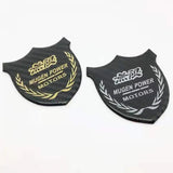 Honda Mugen Metal Carbon Fiber Car Rear Sticker Shield Trunk Emblem Badge Decal