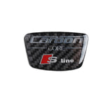 Audi Sline Carbon Fiber Car Door B Pillar Sticker Decals