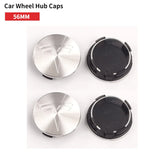 4pcs/set 56mm Tesla ABS Car Wheel Hub Center Caps Covers