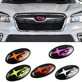 Acrylic Car Front Hood Emblem Badge Rear Sticker for Subaru Impreza BRZ WRX STI Legacy Outback XV