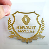 Renault Shield Car Rear Sticker Auto Window Emblem Badge Decal