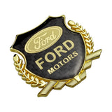Ford Carbon Fiber Car Rear Sticker Window Emblem Badge Decal