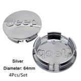 4pcs/set 56/64mm Jeep ABS Car Wheel Hub Center Caps Covers