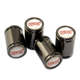 4pcs Subaru STI Logo Car Tire Valve Caps