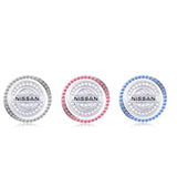 Nissan Diamond Car Engine One-click Start Stop Button Cover Sticker