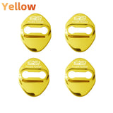 4pcs/set Honda Mugen Power Stainless Steel Car Door Lock Cover Protection