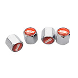 4pcs/set Subaru STI Car Air Valve Stem Cap Auto Tyre Valve Covers