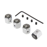 4pcs/set Ford Wolf Anti-Theft Car Air Valve Stem Cap Auto Tyre Valve Covers