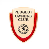 Peugeot Metal Shield Car Rear Sticker Auto Window Emblem Badge Decal