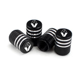 4pcs/set Renault Metal Car Wheel Tire Valve Stem Caps Covers