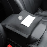 Renault Suede Car Seat Back Tissue Box Napkin Holder Storage Bag