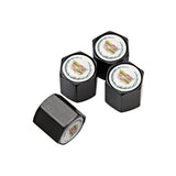 4pcs/set Cadillac Car Air Valve Stem Cap Auto Tyre Valve Covers