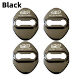 4pcs/set Honda Mugen Power Stainless Steel Car Door Lock Cover Protection