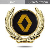 Renault Metal Car Rear Sticker Trunk Emblem Badge Decal