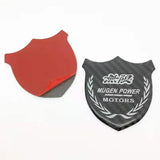 Honda Mugen Metal Carbon Fiber Car Rear Sticker Shield Trunk Emblem Badge Decal