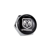 4pcs/set Dodge Logo Stainless Steel Car License Plate Bolts