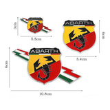 Abarth Scorpion 3D Metal Car Body Sticker Auto Rear Emblem Badge Decal