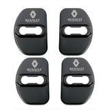 4pcs/set Renault Stainless Steel Car Door Lock Cover Protection