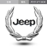 Jeep Metal Car Rear Sticker Auto Window Emblem Badge Decal