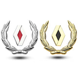 Renault Metal Car Rear Sticker Auto Window Emblem Badge Decal