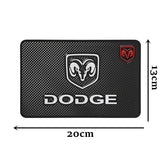 Dodge Car Anti-Slip Mat Phone Non Slip Pad Dashboard