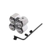 4pcs/set Nissan Nismo GTR Anti-Theft Car Air Valve Stem Cap Auto Tyre Valve Covers