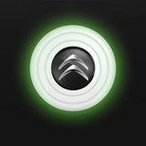 4pcs/set Citroen Car Door Shock Stickers Luminous Absorber Decal