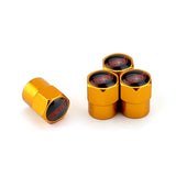 4pcs/set Subaru Car Air Valve Stem Cap Auto Tyre Valve Covers