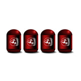 4pcs/set Abarth Car Air Valve Stem Cap Anti Dirty Tyre Valve Covers