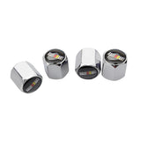 4pcs/set Mitsubishi Car Air Valve Stem Cap Auto Tyre Valve Covers