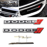 Dodge Metal Car Rear Sticker Auto Front Grille Emblem Badge Decal