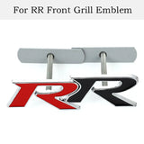 3D Metal RR Logo Car Stickers Emblem Trunk Badge Decals for Honda RR Civic Mugen Accord Crv City Hrv