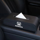 Car Styling Tissue Box Paper Holder Cover for Civic Accord CRV HRV Mugen Fit Jazz City Odyssey Jade Inspire Accessories