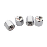 4pcs/set Peugeot Car Air Valve Stem Cap Auto Tyre Valve Covers