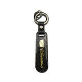 Cadillac Carbon Fiber Car Logo Keychain Keyring