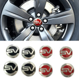 4pcs/set 62mm Land Rover SV Logo Car Wheel Center Hub Caps Hub Covers