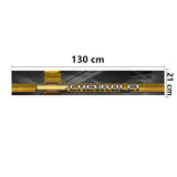130x21cm Chevrolet Car Front Trunk Windshield Sunshade Sticker Decal