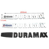 Chevrolet Allison DURAMAX Logo ABS Car Rear Sticker Decal Auto Trunk Embelm Badge