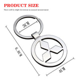 Mitsubishi Metal Car Keychain Pendant