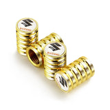 4pcs/set Suzuki Car Wheel Tire Air Covers Dust Proof Tire Valve Caps