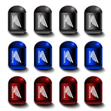 4pcs/set Honda Car Air Valve Stem Cap Anti Dirty Tyre Valve Covers