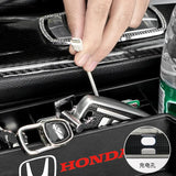Car Seat Gap Storage Box Phone Holder Case for Accord Odyssey CRV Jazz Pilot Civic 10th AF18 City Crosstour Accessories