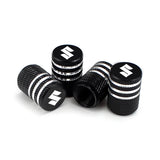 4pcs/set Suzuki Metal Car Wheel Tire Valve Stem Caps Covers