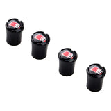 4pcs/set Audi Sline Logo Car Air Valve Stem Caps Auto Tyre Valve Covers