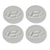 4pcs 56mm Hyundai Car Wheel Center Hub Caps Sticker Decal