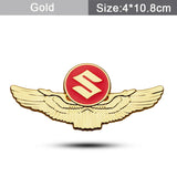 Suzuki Metal Wings Car Rear Sticker Auto Window Emblem Badge Decal