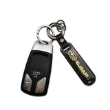 Subaru Carbon Fiber Car Logo Keychain Keyring