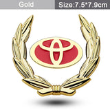 Toyota Metal Car Rear Sticker Auto Window Emblem Badge Decal